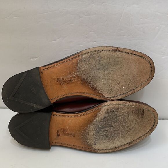 ALLEN EDMONDS MAXFIELD TASSEL‎ LOAFERS IN BROWN LEATHER main image 7